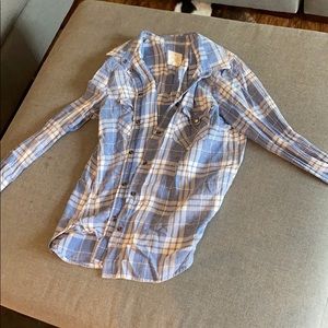American Eagle flannel size M